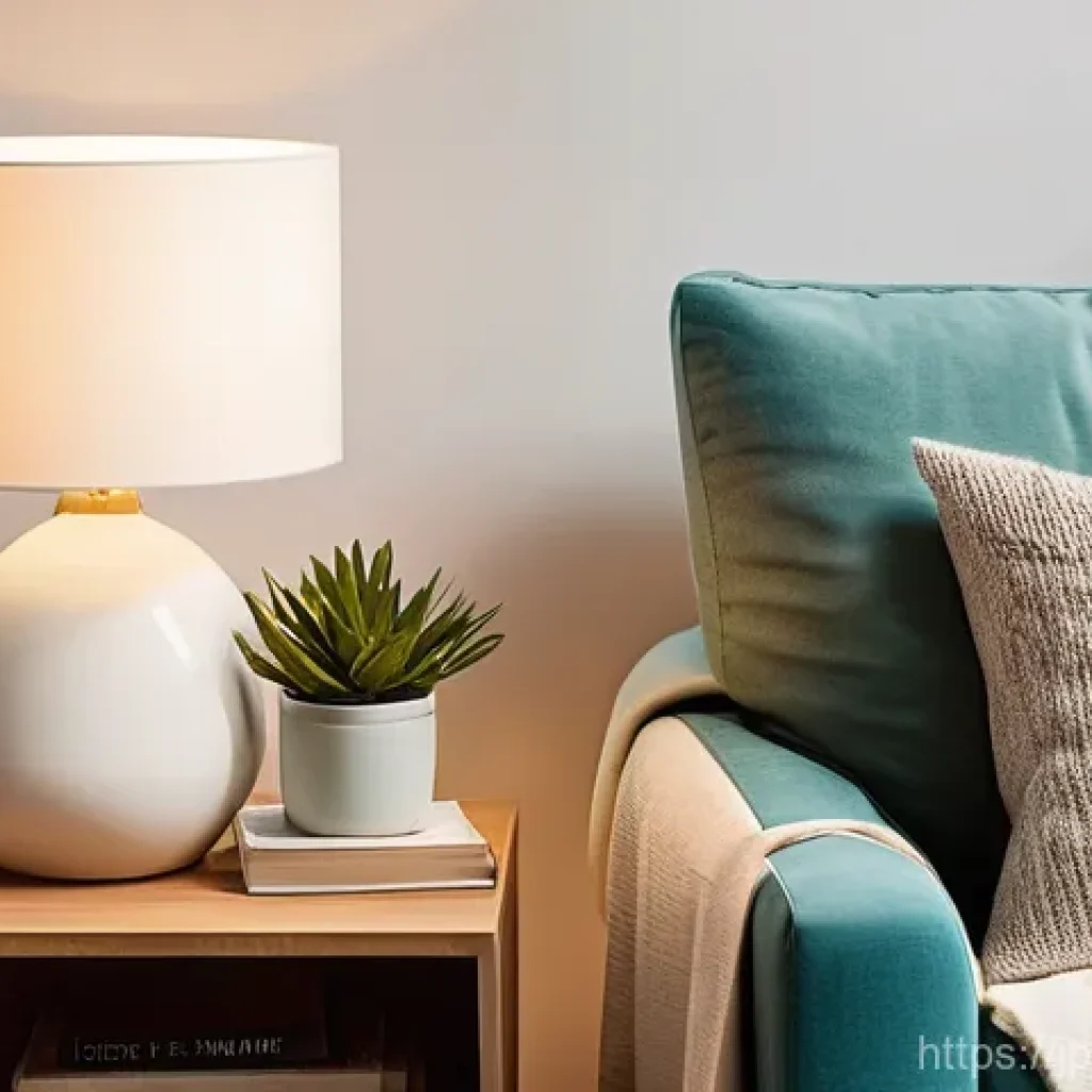 가구디자인과 리빙 트렌드 - **Prompt:** A serene and cozy personal reading nook in a bright, modern home. The space features a s...