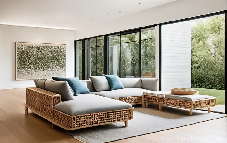 가구디자인과 리빙 트렌드 - **Prompt:** A serene and cozy personal reading nook in a bright, modern home. The space features a s... 가구디자인과 리빙 트렌드 - **Prompt:** A serene and cozy personal reading nook in a bright, modern home. The space features a s...