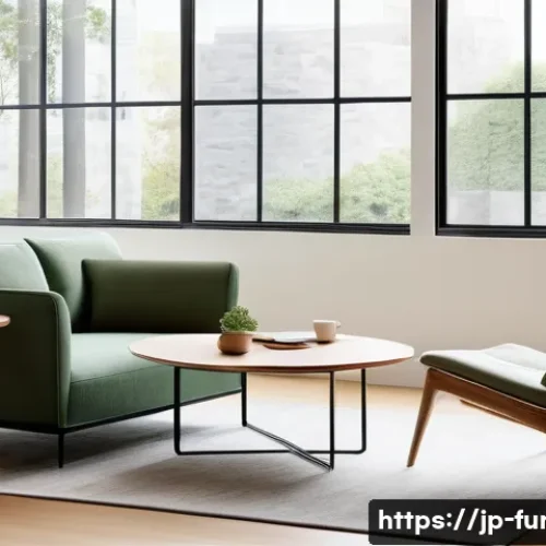 가구디자인 크라우드펀딩 사례 - Modern Smart Living Space for Enhanced Well-being**

A bright, minimalist living room filled with na...