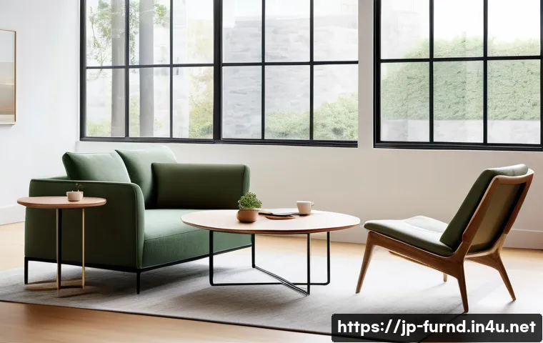 가구디자인 크라우드펀딩 사례 - Modern Smart Living Space for Enhanced Well-being**

A bright, minimalist living room filled with na...